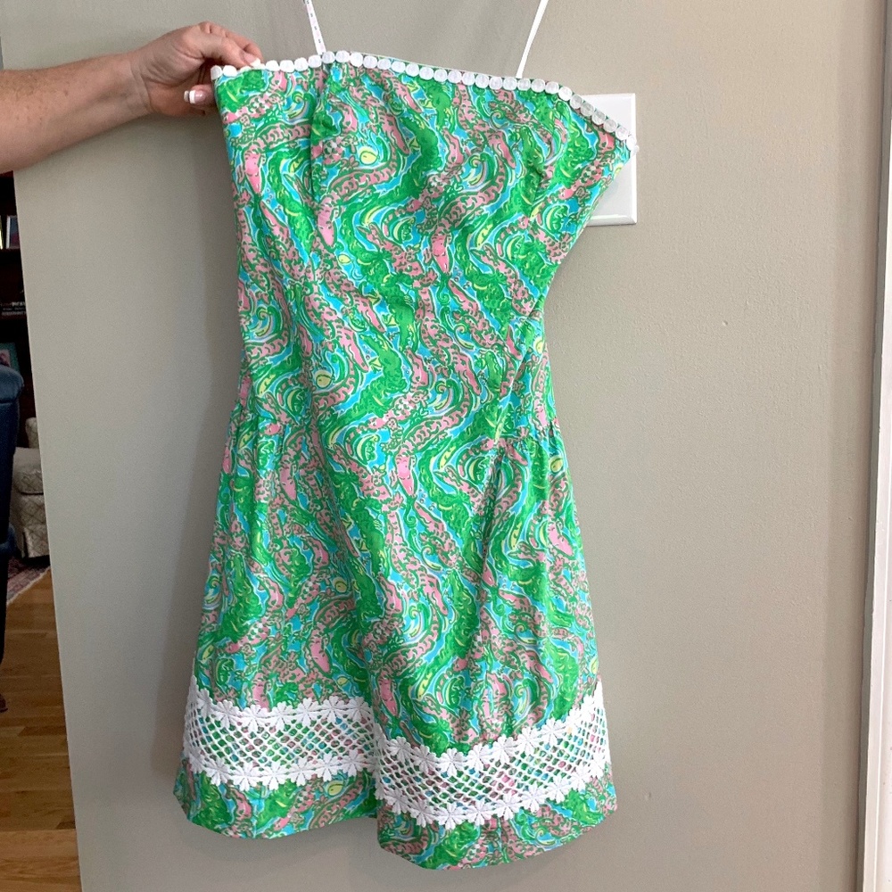 Lilly Pulitzer Strapless Dress